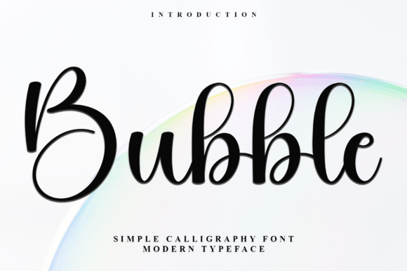 Bubble Font: A Unique and Versatile Design Asset