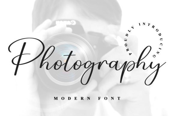 Photography Font: A Typographic Companion for Visual Storytellers
