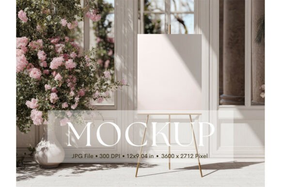 Welcome Sign, Wedding Sign Mockup_1