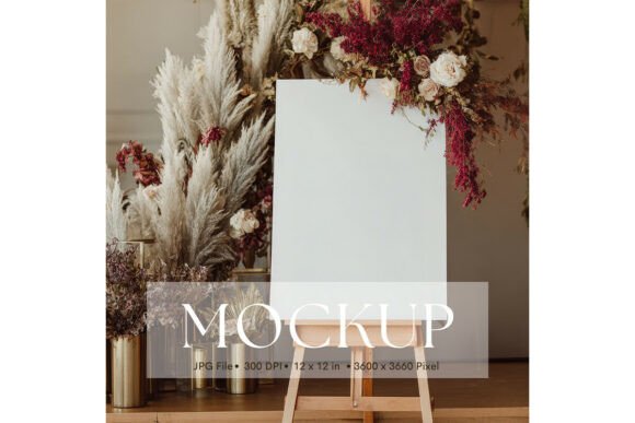 Welcome Sign Wedding Sign Mockup 147