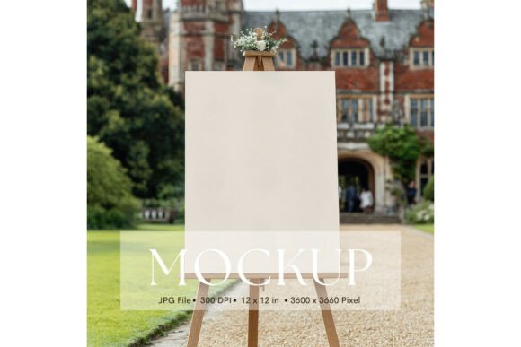 Welcome Sign Wedding Sign Mockup 160