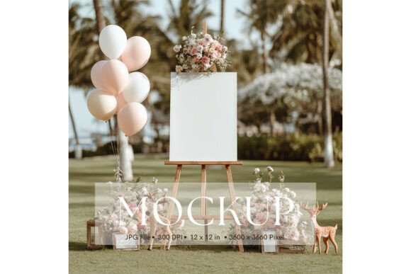 Welcome Sign, Wedding Sign Mockup_161