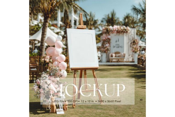 Welcome Sign, Wedding Sign Mockup_164