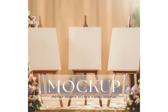 Welcome Sign, Wedding Sign Mockup_179