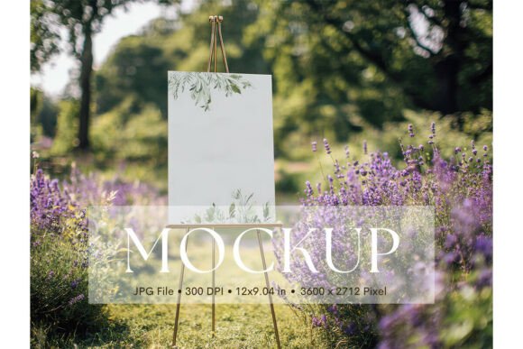 Welcome Sign, Wedding Sign Mockup_18