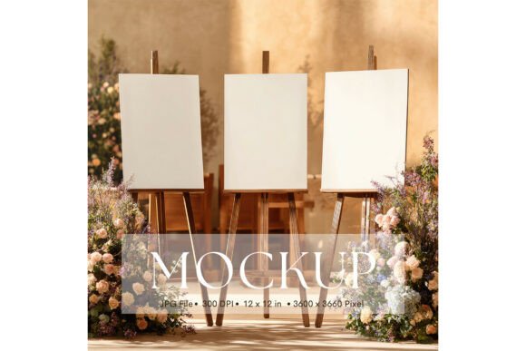 Welcome Sign, Wedding Sign Mockup_180: A Versatile Design Tool for Creators