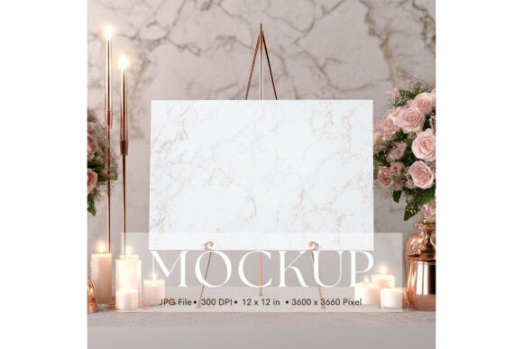 Welcome Sign, Wedding Sign Mockup_192