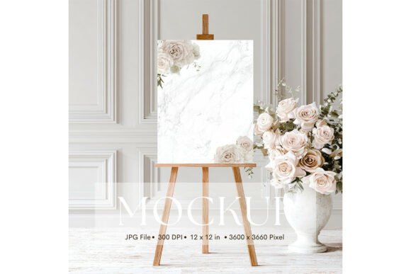 Welcome Sign, Wedding Sign Mockup_194