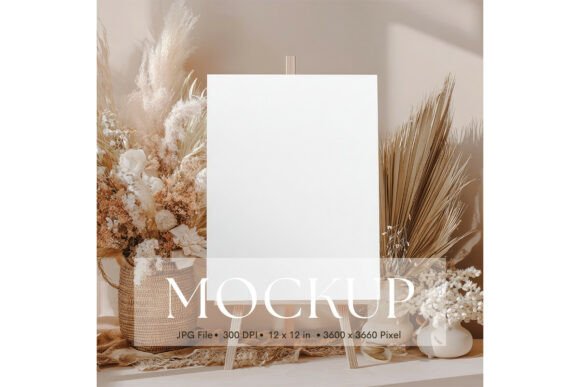Welcome Sign, Wedding Sign Mockup_213: A Stylish Solution for Creative Displays