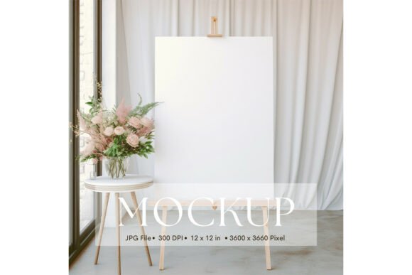 Welcome Sign, Wedding Sign Mockup_227