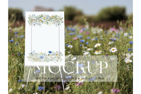 Welcome Sign, Wedding Sign Mockup_35