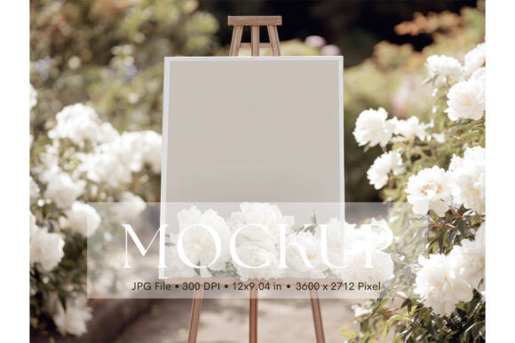 Welcome Sign Wedding Sign Mockup 40