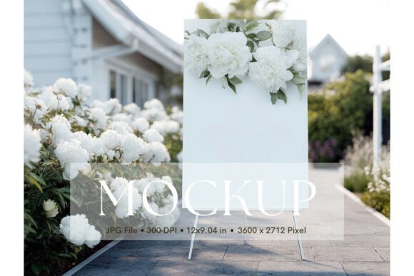 Welcome Sign, Wedding Sign Mockup_41: A Versatile Tool for Creative Professionals